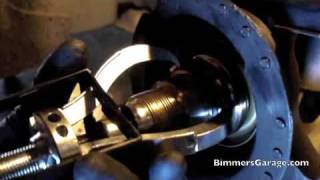 BMW Removing the Inner Bearing Race  DIY  How To  Front Axle   330i E46 [upl. by Olemrac]