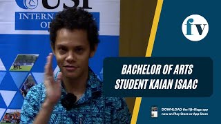 Bachelor of Arts student Kaian Isaac  12012023 [upl. by Carolann]