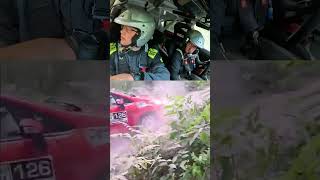 Spectator Saves the Day at Ojibwe Forests Rally shorts [upl. by Kiryt]