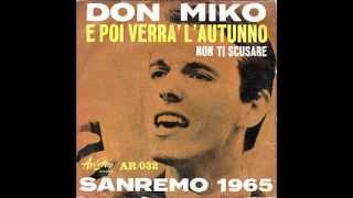 E poi verrà lautunno  Don Miko  Sanremo 1965 [upl. by Lak106]