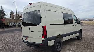 2024 Sprinter Crew 144 High Roof AWD Stock Loaded 20 MPG [upl. by Ttenaej]