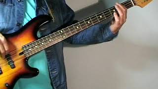 Bruce Springsteen  Dancing In The Dark  Bass Cover [upl. by Leuqram]