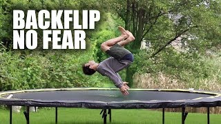 Learn Backflip On A Trampoline ASAP  Method 2 [upl. by Pollux]