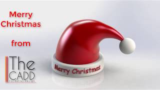 Merry Christmas From The Cadd  Christmas Hat Solidworks Tutorial [upl. by Fuhrman]