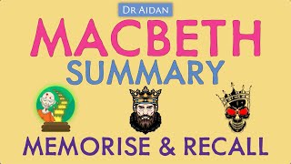 Macbeth Summary Memorise amp Recall [upl. by Malliw]