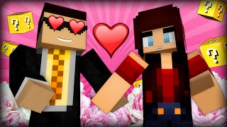 I AM ASHLEY MARIEES BOYFRIEND  Minecraft Lucky Block Barbie 60FPS Minecraft Mods [upl. by Ihtraa]