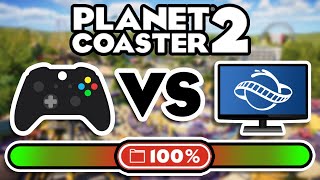 PC vs CONSOLE Planet Coaster 2 Build Limit [upl. by Glaser978]