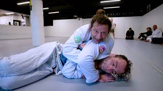 Kurt Osianders Move of the Week  Open Guard Pass to Choke [upl. by Drofwarc815]