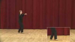 Bronze Slow Foxtrot  Feather Step Ballroom Dance Lesson [upl. by Berrie544]