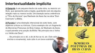 Intertextualidade e literatura [upl. by Rusel]