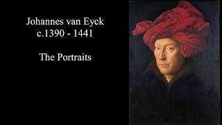 Jan van Eyck 13951441  The Portraits 2K Ultra HD Silent Slideshow [upl. by Zela]