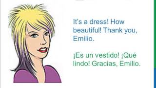 Dialogue 5  Inglés Spanish  What is this that  Qué es esto eso [upl. by Gemmell]