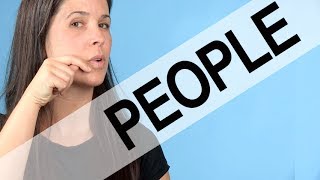 How to Pronounce PEOPLE  American English Pronunciation [upl. by Rowell489]