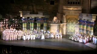 Arena Di Verona Aida 1913 07092014 [upl. by Norrehs497]