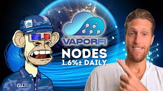 Vaporfi Review amp Walkthrough 2022  Best Beginner Passive Income Crypto Node [upl. by Lehcem]