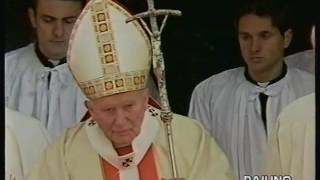 El Papa Juan Pablo II en Sarajevo [upl. by Ennael]