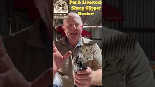 Review of The Pet amp Livestock HQ 380Watt Electric Sheep Shearing Clipper [upl. by Euqinommod419]