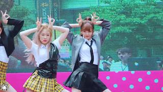 4K 190525 에버글로우 온다 직캠 봉봉쇼콜라Bon Bon Chocolat EVERGLOWONDA Fancam U클린 청소년콘서트 청계광장 By 벤뎅이 [upl. by Ysabel540]