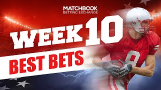 NFL WEEK 10 BEST BETS [upl. by Greyson]