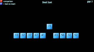 Shell Sort Algorithm [upl. by Nemraciram628]