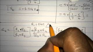 Thevenins Theorem  wheatstone bridge [upl. by Aihsemot]