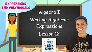 Writing Algebraic Expressions [upl. by Adhern]