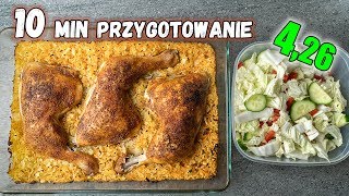 RYŻ z udkiem który pokochasz  888 kcal  3 posiłki [upl. by Alyacim834]