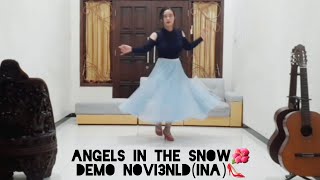 Angels In The Snow  Line Dance Rob WilliamsUSA High Beginner [upl. by Kylila]