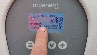 myenergi Zappi datetime settings including daylight savings time DST [upl. by Gruber631]