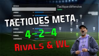 META PRESSING 100 ✅ FORMATION 424 MEILLEURES TACTIQUES ET INSTRUCTIONS EA FC 24 ULTIMATE TEAM [upl. by Onder]