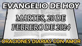 Evangelio de hoy Martes 20 de Febrero de 2024  Ustedes oren así [upl. by Woo224]