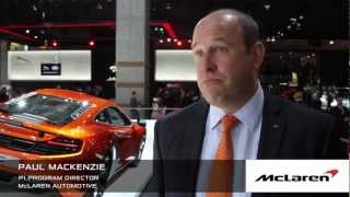 The McLaren P1 and Formula 1 technology [upl. by Mackie]