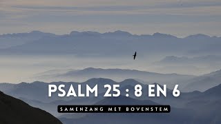 Psalm 25 vers 8 en 6  Massale samenzang met bovenstem  Grote Kerk Tholen [upl. by Trilbee770]