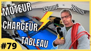 CABLAGE MOTEUR  TABLEAU CHARGEUR [upl. by Ainesy]