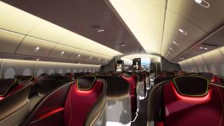 Renderized video of Boeing 777X Interior [upl. by Agrippina]