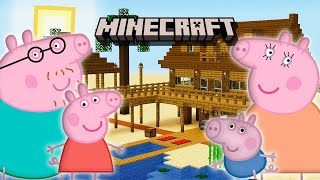 Peppa Pig Family Play Minecraft 101 [upl. by Chamberlain614]