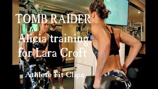 Alicia Vikander Training for Lara Croft  AFC [upl. by Rahcir]