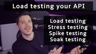 Getting started with API Load Testing Stress Spike Load Soak [upl. by Kerrill]