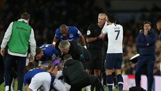 Horrific Tackle To Gomes In Tottenham Vs Everton Picture Version Read Description [upl. by Eciralc903]