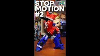 I Try Stop Motion 02 Cyberverse Optimus Prime transformers cyberverse [upl. by Hawger]