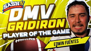 DMV Gridiron Interviews Kicker Edwin Fuentes [upl. by Annuhsal]