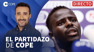 🔴 CHEIKH SARR SANCIONADO CON 2 PARTIDOS I El Partidazo de COPE con Juanma Castaño [upl. by Ellehcal]