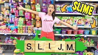 IK KOOP ALLE SLIJM PRODUCTEN DIE MET DE LETTERS SLIJM BEGINNEN  Slime Sunday [upl. by Niliak]