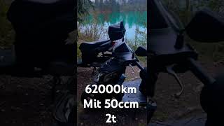 62000km mit 50cc 2t Roller sym 50cc 2stroke motovlog scooter motorcycle taiwan japan [upl. by Harrod]