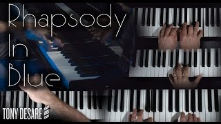 Rhapsody in Blue  George Gershwin  Tony DeSare All Piano Version [upl. by Idnal]