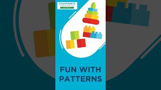 Fun with Pattern  Pattern for Kids  LKG UKG Series  Footprints Preschool [upl. by Toms59]