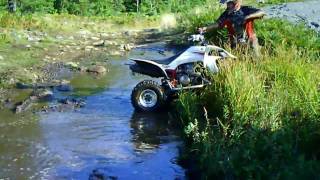 YFZ450 Mudding [upl. by Itch]