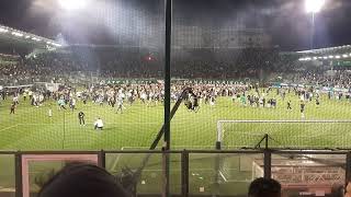 Panathinaikos  Aris pitch invasion 14 May 2023 [upl. by Healy]