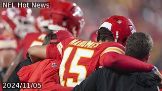 Ankle injury ‘scared’ QB Patrick Mahomes during Chiefs’ OT win over Bucs [upl. by Anthiathia]