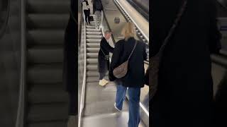 escalatorslift shortvideolondonviralvideoviralwaz [upl. by Annahvas]